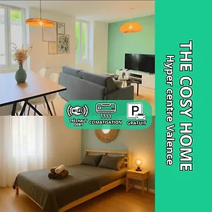 The Cosy Centre Parking Clim Appartement Valence (Drome)